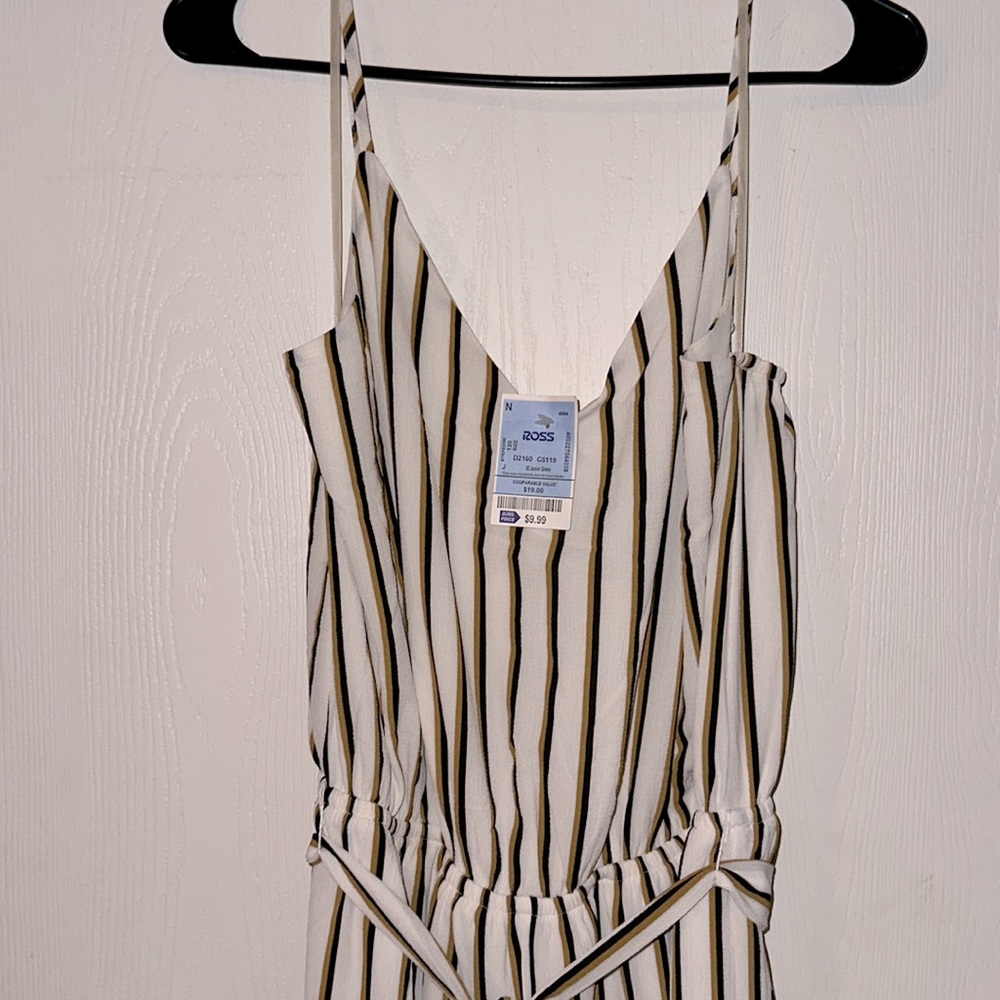 One Clothing Spaghetti Strap Wide Leg Jumpsuit